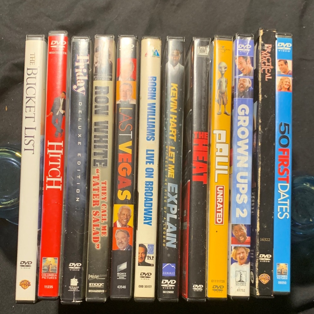 DVD Collection of 12 Comedies